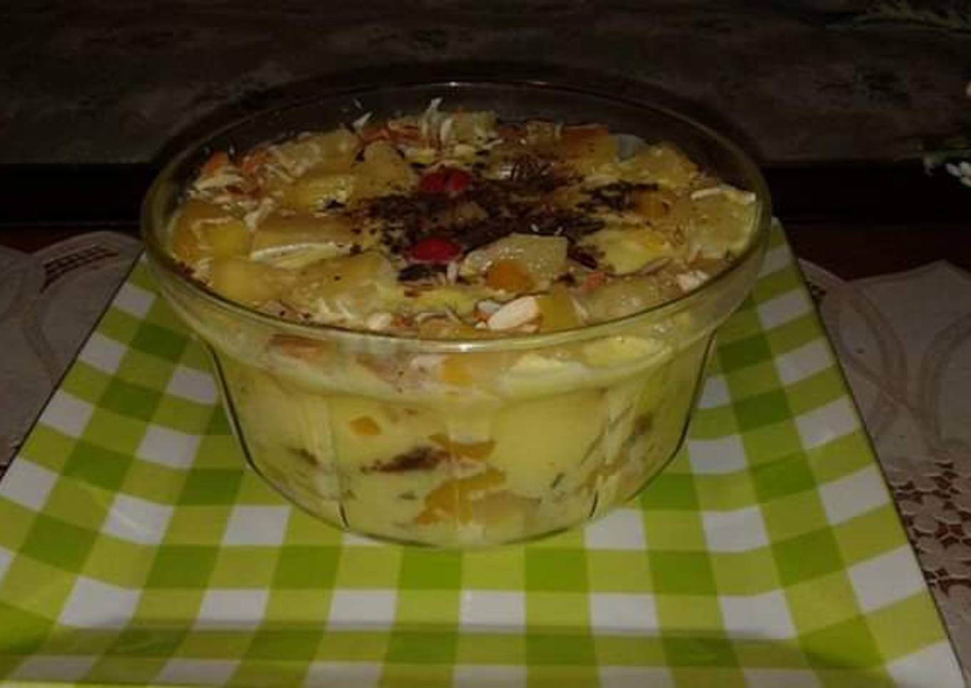 Mango triffle