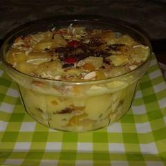 A picture of Mango triffle.