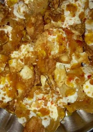 A picture of Papdi chat.