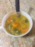 Sopita de verduras con 3 ingredientes