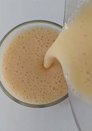 Foto de Batido de Manga e Banana