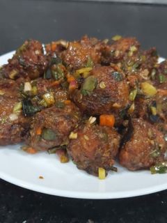 ड्राई मंचूरियन (dry manchurian recipe in hindi) रेसिपी मुख्य फोटो