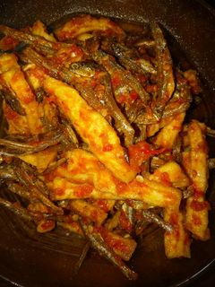 Foto resep Teri Tahu pedas