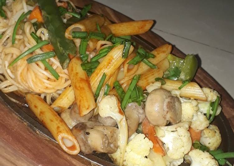 Recipe of Any-night-of-the-week Italian veg sizzler