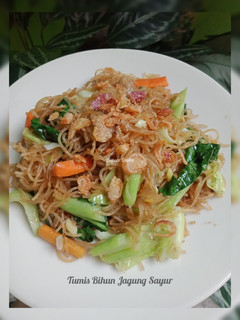Foto resep Tumis Bihun Jagung Sayur