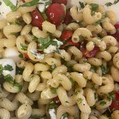 A picture of Lemon Herb Pasta Salad.