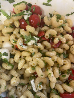 A picture of Lemon Herb Pasta Salad.