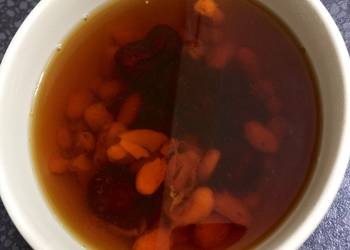 Easiest Way to Cook Yummy Goji berries  dates tea