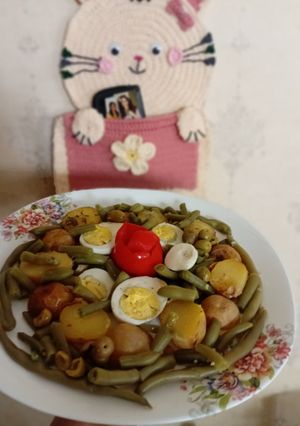 عکسی از دستور سالاد لوبیا سبز فرانسوی به سبک من 😋