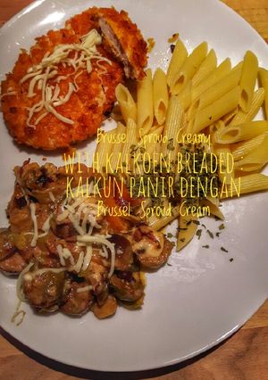 Foto resep Brussel Sproud Creamy with Kalkoen breaded