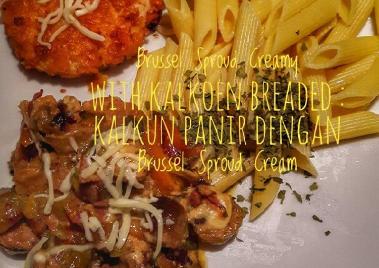 Brussel Sproud Creamy with Kalkoen breaded