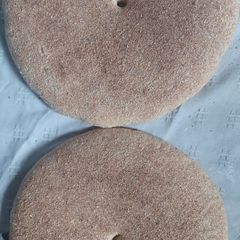 A picture of Traditional Moroccan Whole Wheat Semolina Bread.