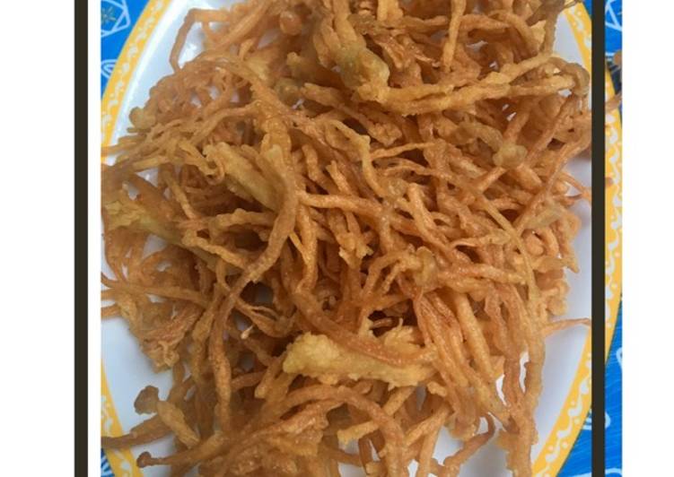 Resep Enoki Goreng Tepung Anti Gagal