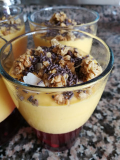 Una foto de Frappé de mango🥤