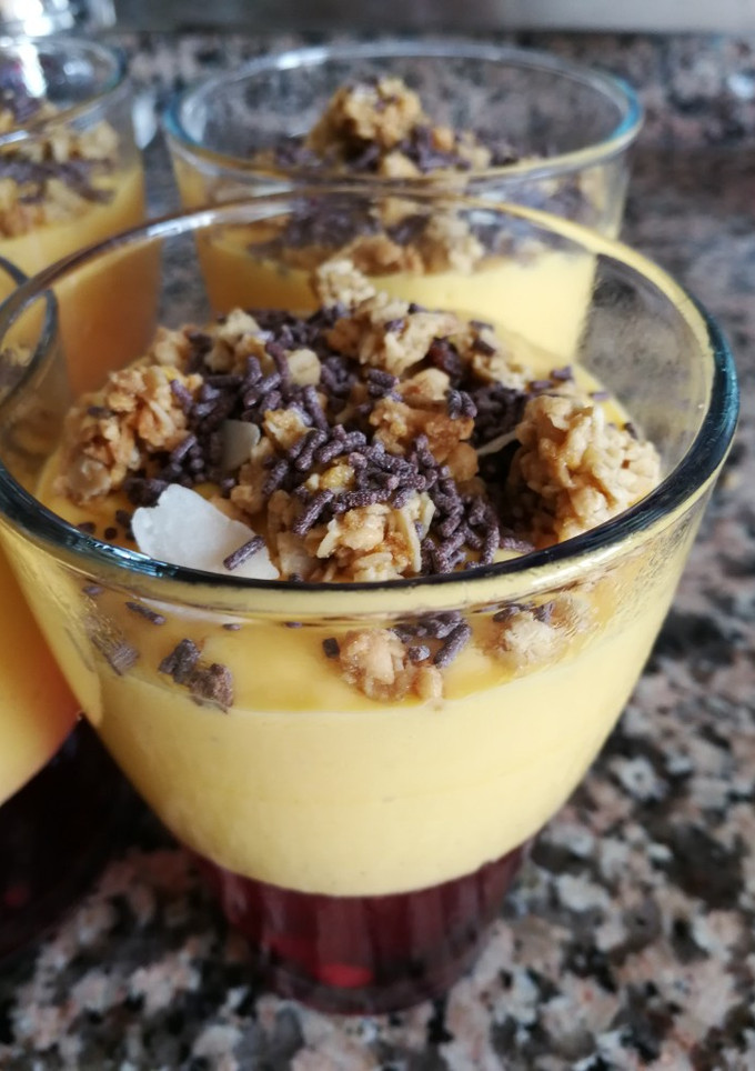 Una foto de Frappé de mango🥤