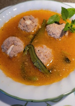 A picture of Albóndigas (Mexican Meatballs).