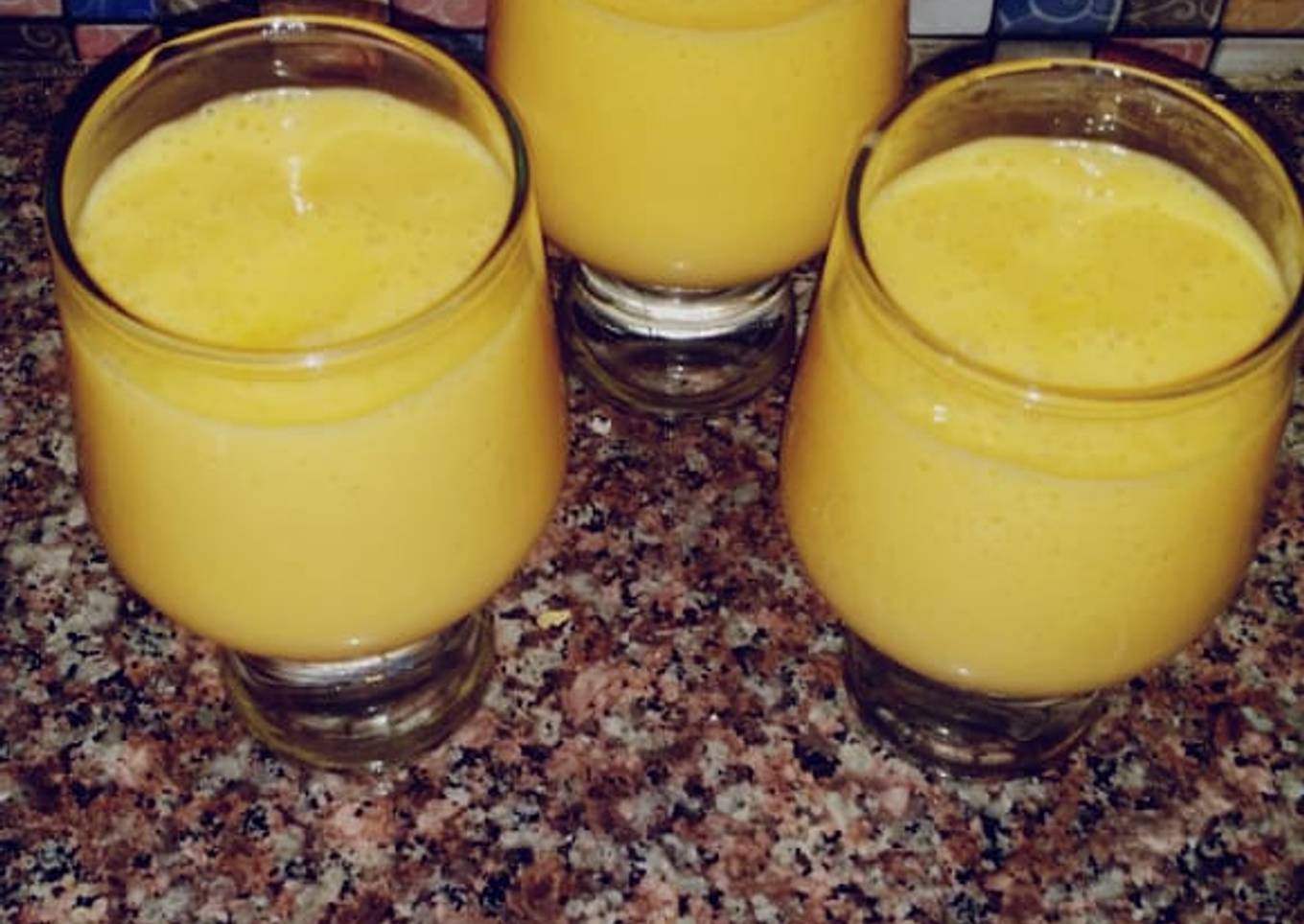Mango milk shake