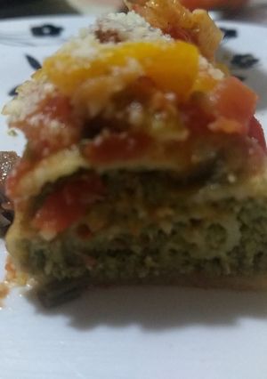 Una foto de Relleno de pollo y acelga