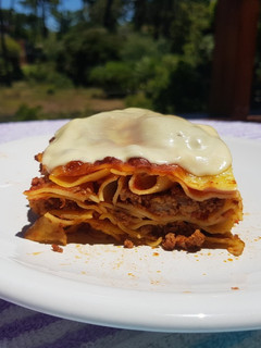 Una foto de Lasagna fácil sin gluten