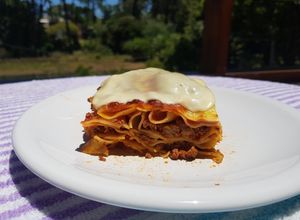 Una foto de Lasagna fácil sin gluten
