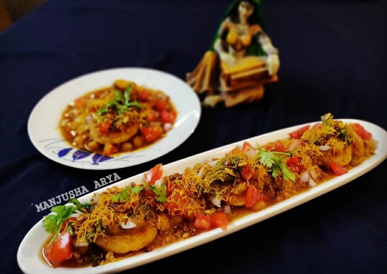 Ragda patties Restaurantstyle