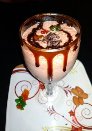 A picture of Chocolate oreo shakes.