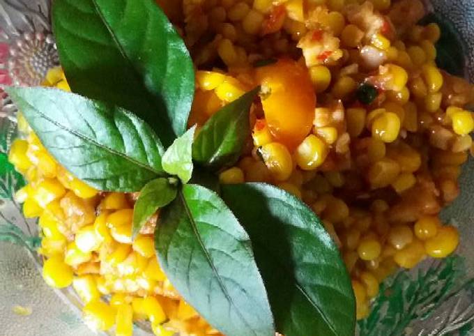 Resep Serundeng jagung manis oleh iichaa - Cookpad