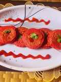 Beetroot mini uttapam