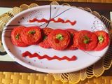 Beetroot mini uttapam