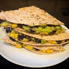 A picture of Easy Vegetarian Quesadilla.