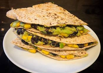 Ready to Serve Easy Vegetarian Quesadilla Yummy