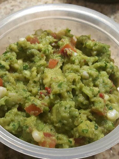 A picture of Chipotle & Roasted Corn Avocado Dip.