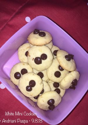 Foto resep White Mini Cookies 🍪🥛