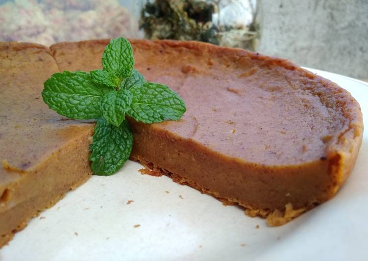 Crustless Pumpkin pie