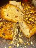 Rosca de Pascua con frutos secos