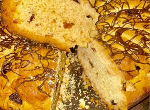 Una foto de Rosca de Pascua con frutos secos