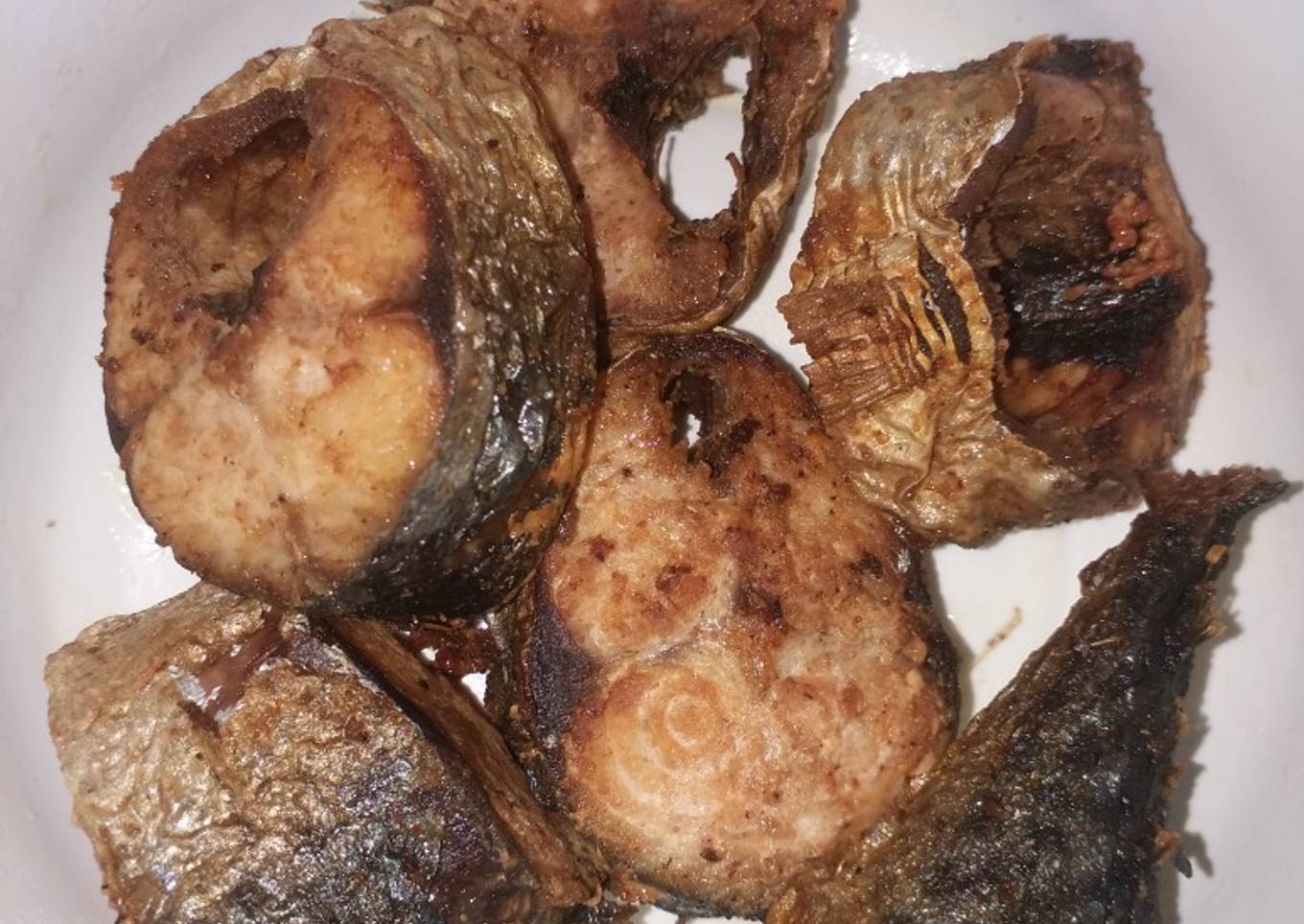 Fried fish..