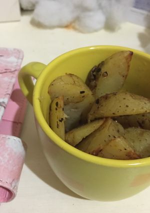 Foto resep Blackpepper Wedges Potatoes (teflon)