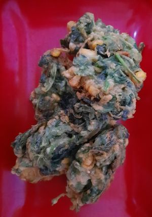 Foto resep Bakwan bayem jagung