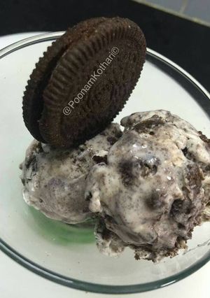 A picture of Oreo icecream.