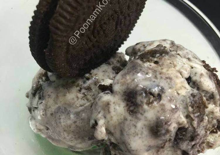 Steps to Make Ultimate Oreo icecream