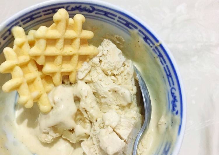Simple Way to Prepare Perfect No Churn Coffee Ice Cream