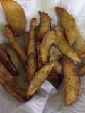 Papas en gajos al horno