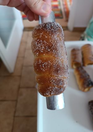Mini kürtöskalács recept fotója
