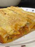 Hojaldre relleno de atún