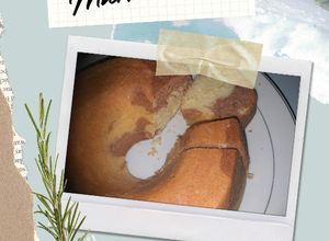 Foto resep Marble cake ekonomis 2 telur tkran sndok 🥰 oven dandang nasi😆