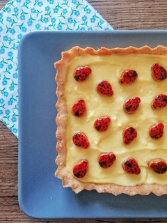 Foto di Crostata portafortuna alla crema