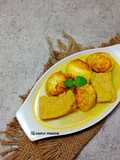 Telur Tahu Bumbu Kuning