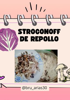 Una foto de STROGONOFF de repollo