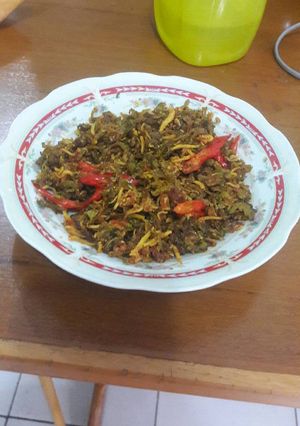 Foto resep Pare nenek ikan teri medan